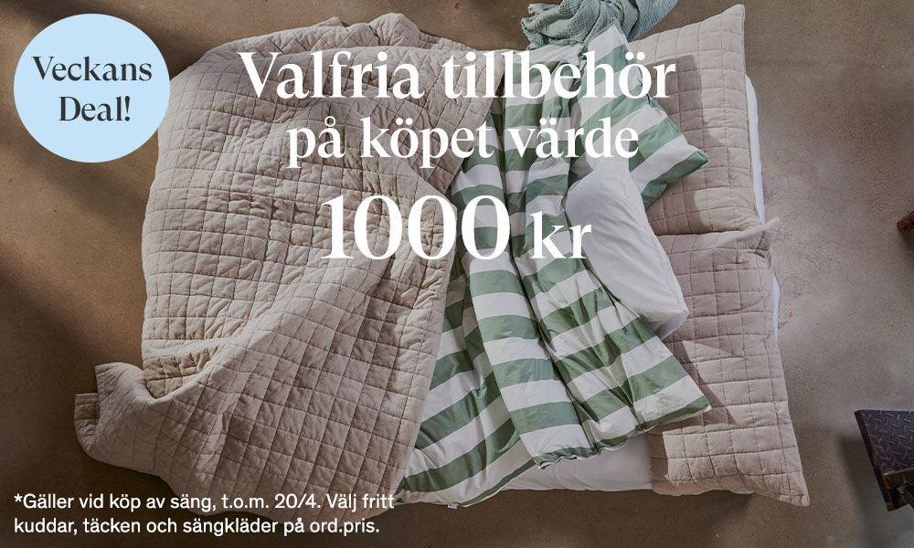 Säng med sängkläder